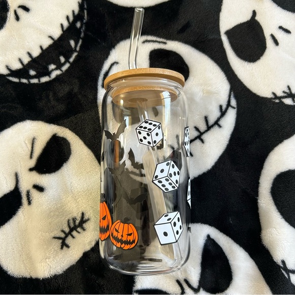 Handmade Oogie Boogie Glass - Picture 2 of 3